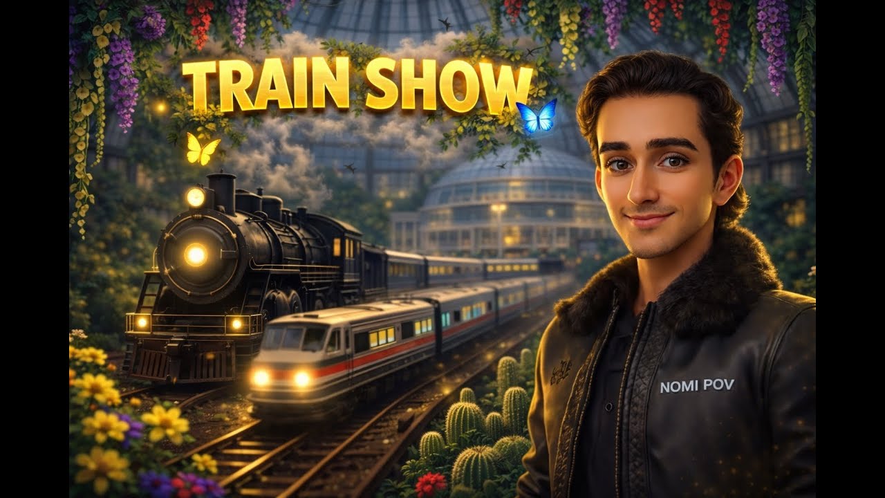 Нью-Йорк ★ Выставка рождественских поездов в Ботаническом саду | Миниатюрный Нью-Йорк