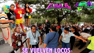 😱EL PÚBLICO SE VUELVE LOCO AL VER LA LLEGADA DE SONIDO PIRATA EN LA FERIA DE PUEBLA