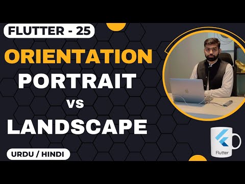 Orientation Force Portrait Mode Flutter Urdu/Hindi || Jawad Aslam