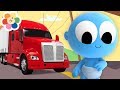 Color Vehicles for Kids | Goo Goo Baby Play Cartoon Construction Trucks Toys | BabyFirst TV