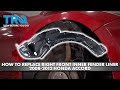 How to Replace Right Front Inner Fender Liner 2008-2012 Honda Accord