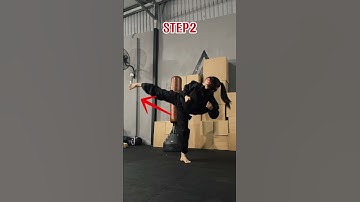 SIDE KICK + SWEEP COMBO #shortsvideo #training #yt #youtubeshorts #mma #usa #sports