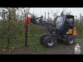 Klou post driver with giant loader  kirkland uk