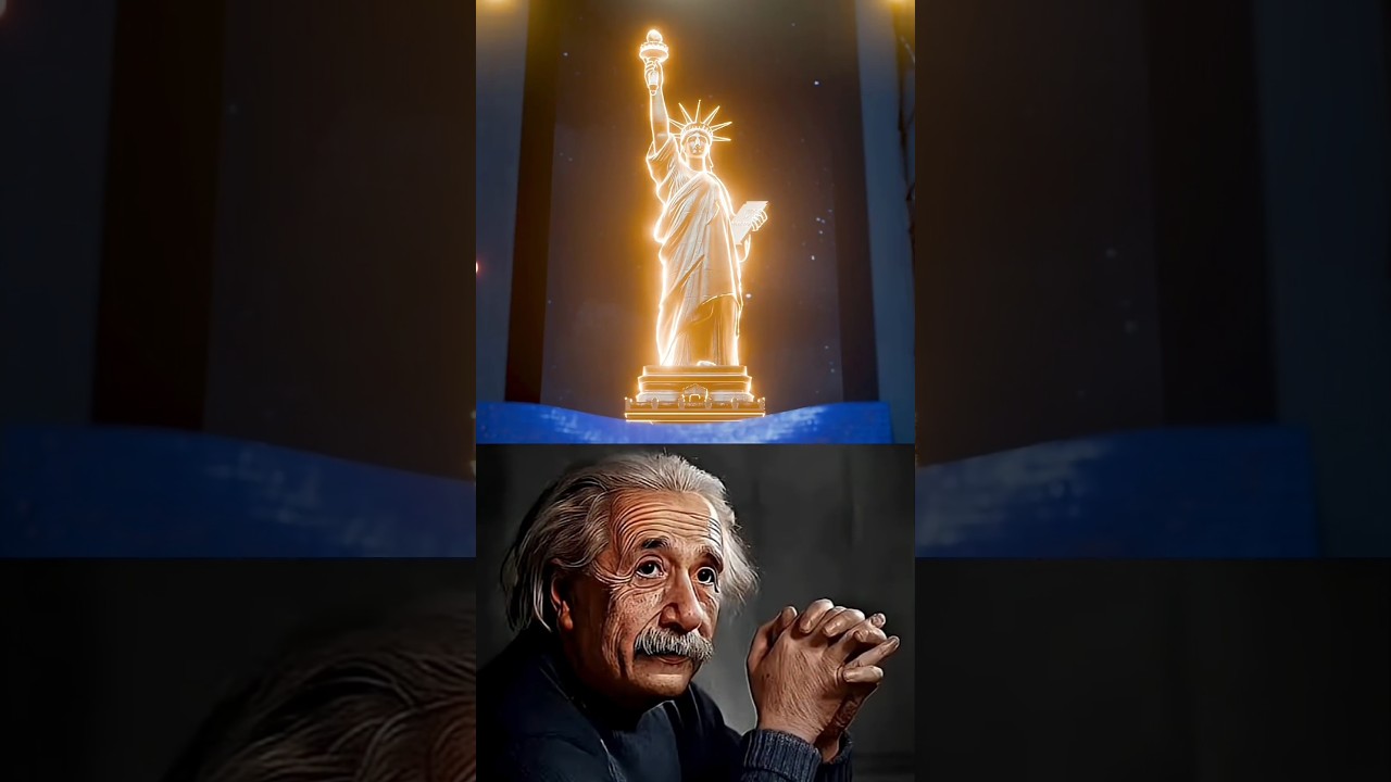 magical stage Albert Einstein 😱