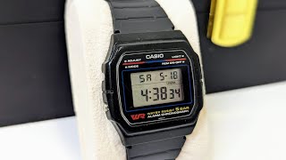 Обзор Японских электронных наручных часов CASIO модель W47, модуль 549