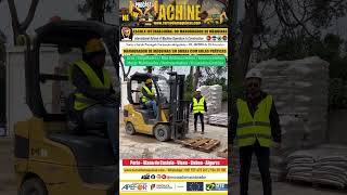 Formação de Empilhadeira Em Portugal com aula prática - #Shorts #excavator #lisboa