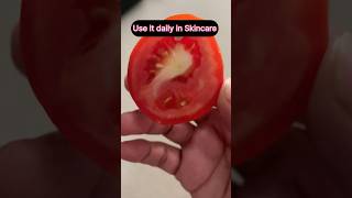 Tomato Facial/tomato for skin whitening #shorts #youtubeshorts #viral #tomatofacial #facepack #yt