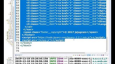 스프링부트 JPA인스타그램 5강   JSP페이지만들기