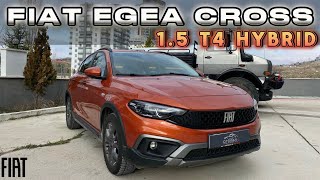 FIAT EGEA CROSS 1.5 T4 HYBRID | Test Sürüşü | @otoban-tv
