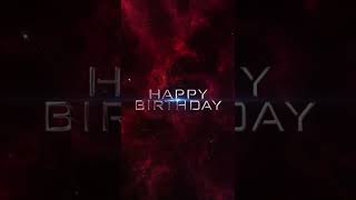 Star Short Happy Birthday Green Screen Birthday Template Happy Birthday Template