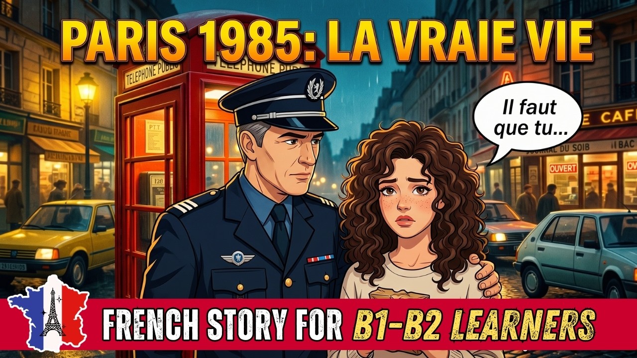 IMPROVE YOUR FRENCH Listening : Intermediate French Story for B1 & B2 Learners