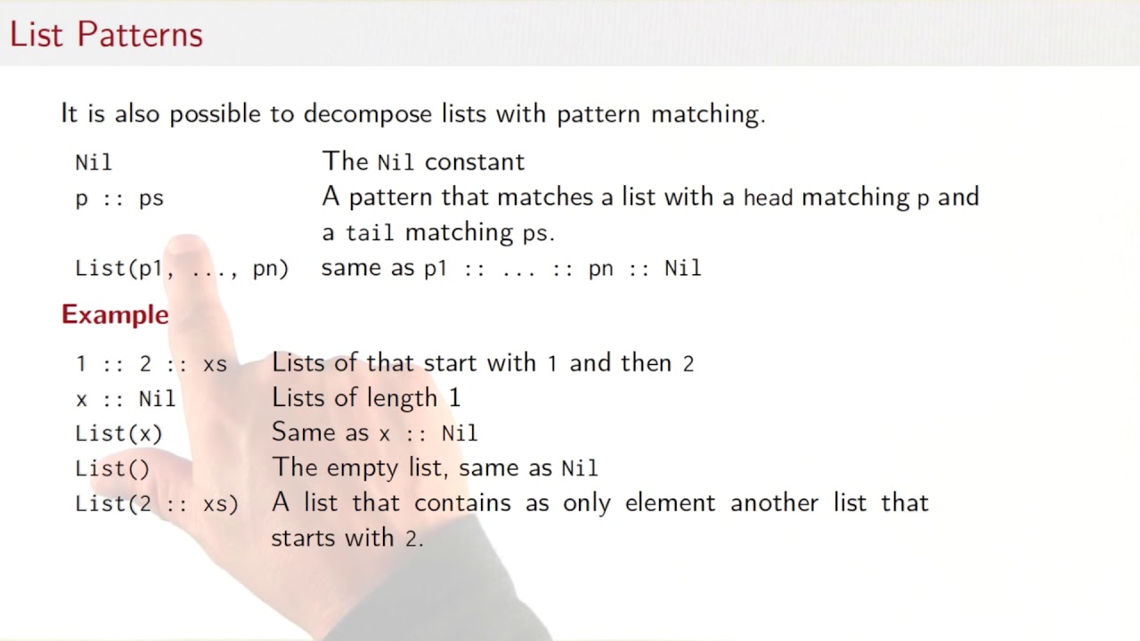 5.1 Lists
