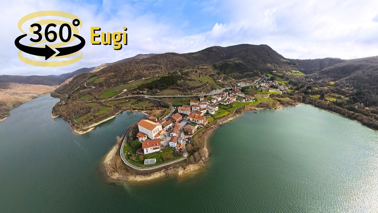 🌿🏔️ EUGI, La 'Suiza' Navarra - Visita Virtual 360º - Áereo 360º