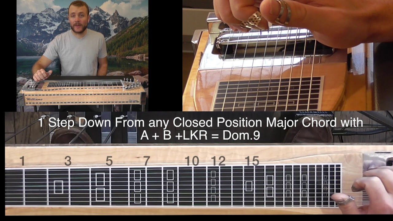 Cool Dom.9 chord lick on a 5 to 1 chord change @ RadyGuide.com
