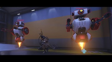 Overwatch 2 Competitive Match - Ana - Bronze 1 Game - Watchpoint Gibraltar