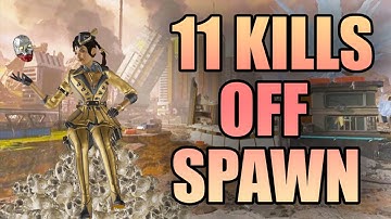 11 Kills off spawn in Apex Legends