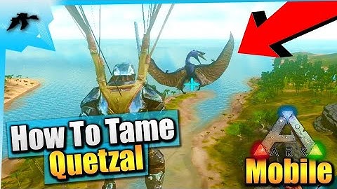 I Tamed a MAX LEVEL Quetzal in ARK Survival!