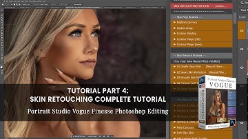Portrait Studio Finesse Editing in Photoshop: Edit and retouch skin like a pro