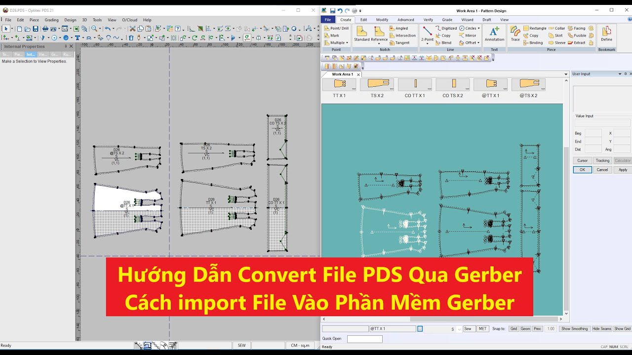 #optitex #gerber - Convert file PDS qua Gerber -... - youtube