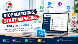 MCT DMS (MapleDoc) | Smart Document Management System for Paperless Workflows