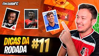 CARTOLA FC 2026:  DICAS RODADA 11 |  OUTRA EXCELENTE RODADA DO BOLEIRAGEM TEAM 🔥