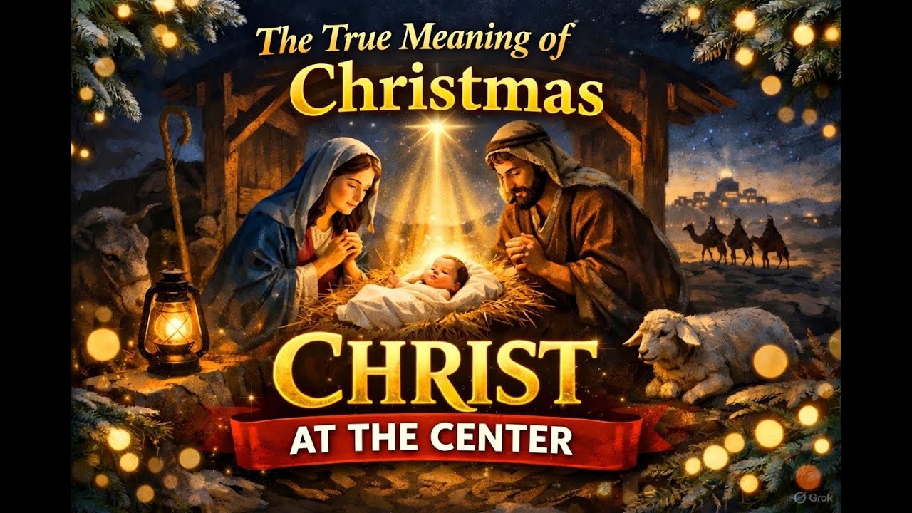 The True Meaning of Christmas  Christ at the Center