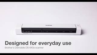 DS-640e Portable USB-C Document Scanner | Brother Australia screenshot 5