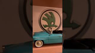 Skoda Felicia cabrio light blue Hachette 1:24