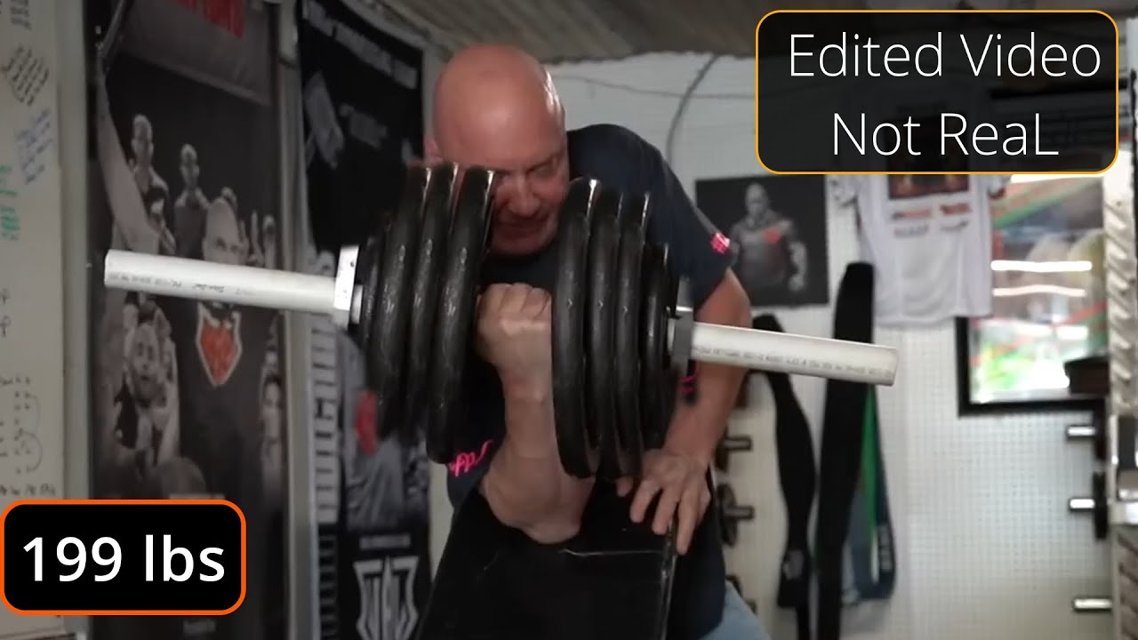 Todd hutchings hook training 4 , he beats Devon larratt 's hook