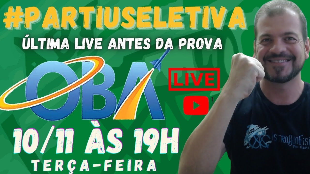 Live Pré-OBA - #partiuseletiva