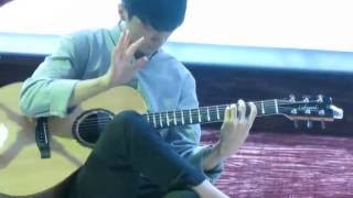 Sungha Jung - Flaming (1st Live in Cambodia) chords