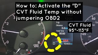 How to get your CVT TEMP between 95°- 113°F the easy way - 2024 Toyota Corolla LE #machinemods