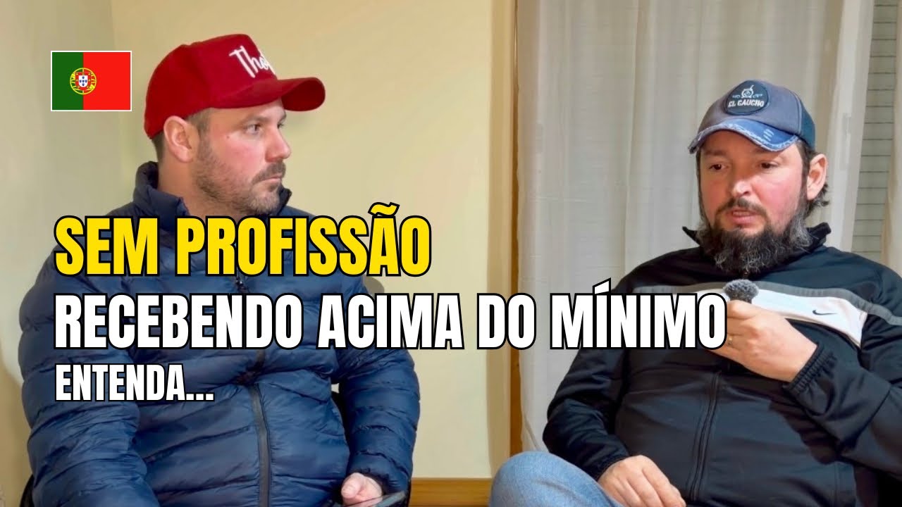 SEM PROFISSÃO: COMO ele fez para receber acima do salário mínimo de Portugal/ 2026