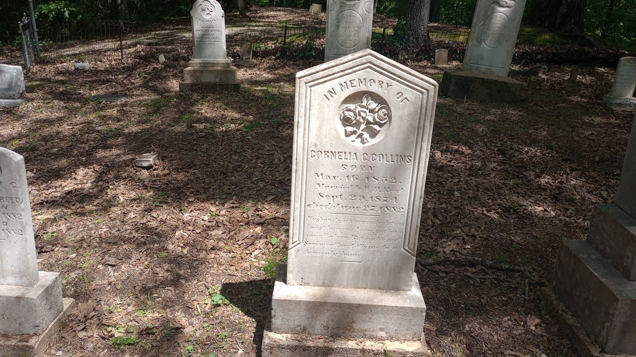 visiting an old Appalachian Cemetery called Collins family Cemetery