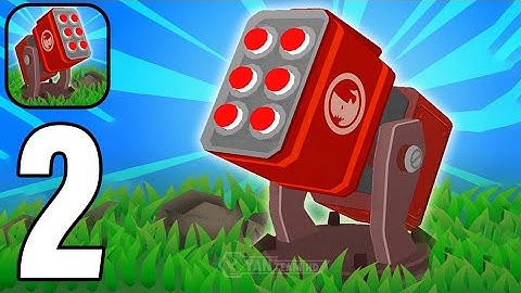 Turret Fusion Idle Clicker - Gameplay Walkthrough Part 2 Create defensive towers (Android,iOS)