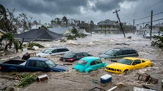 Florida Underwater Today! Severe Flooding Sweeps Away Cars in Key West