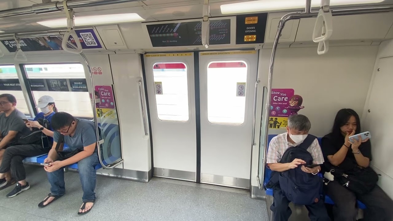 SMRT C151C 705/706 Woodlands to Marsiling