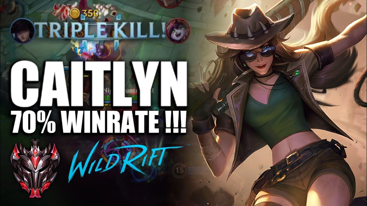 WILD RIFT: Carry Caitlyn vs Samira | High Win rate! - YouTube