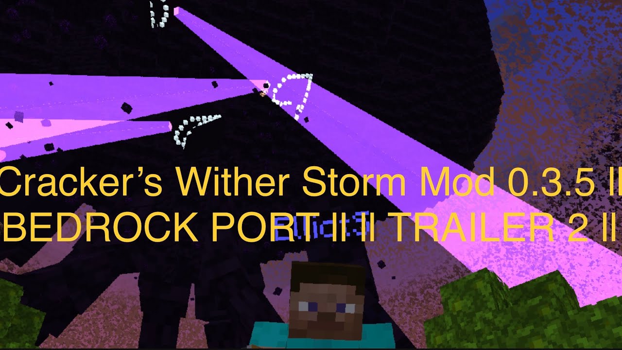 Cracker's Wither Storm Addon (1.19) - MCPE/Bedrock Mod 