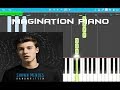 Shawn Mendes - Imagination PIANO TUTORIAL EASY (Piano Cover)