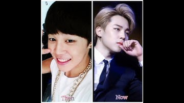 BTS then vs now 😍💕 #bts #btsthenvsnow #lifegoeson #v #taekook