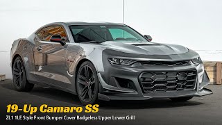 Extreme Online Store 2019-Present Chevrolet Camaro SS ZL1 1LE Style Conversion Front Bumper Cover