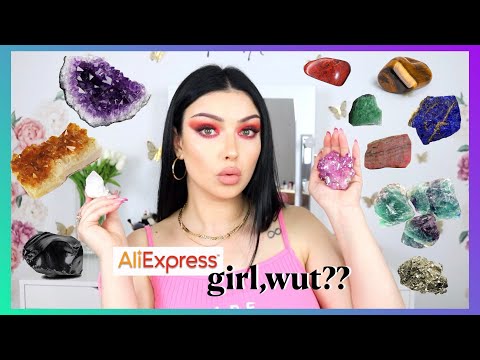 So I bought some CHEAP CRYSTALS from ALIEXPRESS 💎 Are they real?! Well .. who knows 🤷🏻‍♀️ LOL