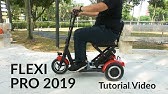 Folding mobility scooter R30 DI BLASI - YouTube