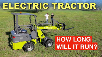 How long can my electric tractor loader run? (And MORE!)