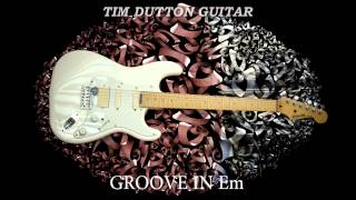 GROOVE IN Em for GUITAR