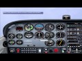 FSX. Instrument Rating Checkride. Пилотирование по приборам.