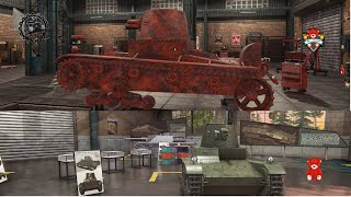 Tank Mechanic simulator Find & Restore The Vickers 6-ton tank