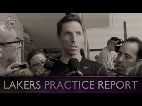 Lakers Practice: Steve Nash Discusses Lakers Inability To Run Pick And Roll