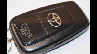 2019 - 2022 Toyota Avalon Key Fob Battery Replacement - EASY DIY